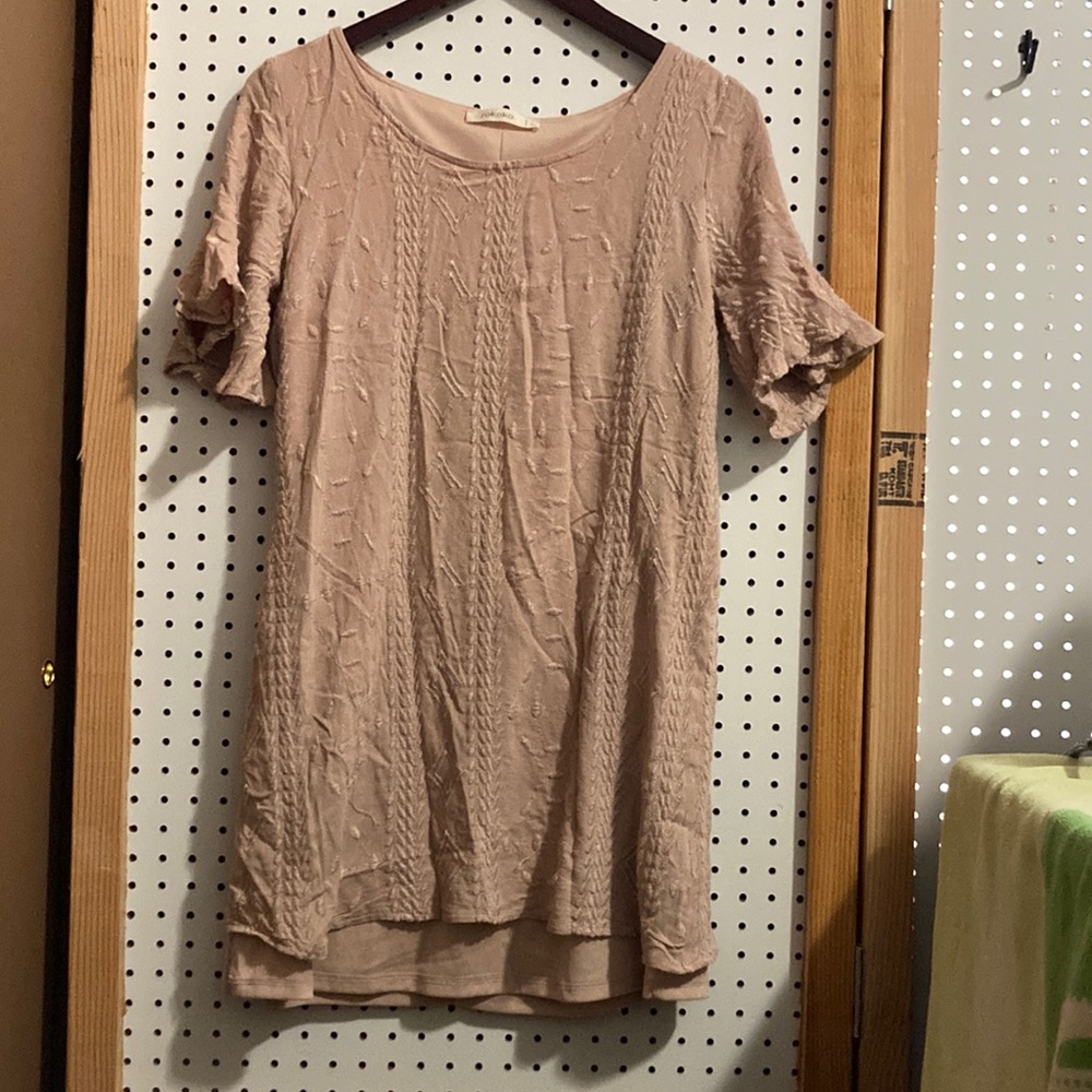 Rokoko Short beige dress #96